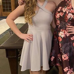 beautiful grey dress